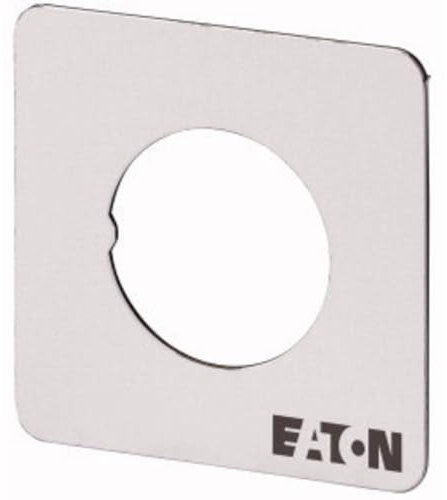 Eaton 266905 Frontschild, Blanko, Farbe Aluminium, für T0, T3, P1
