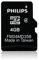 Philips MICRO SD 4GB, FM04MD35B/10