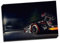 Das Poster mit dem Kunstdruck von Audi R8/Rennwagen auf Leinwand, 76,2 x 50,8 cm
