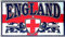 Fahne mit Messingösen 90 x 150, 150 x 250 oder 300 x 500 cm wählbar Farbe England mit Wappen Größe 150 x 250