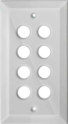 Hager Glasrahmen für 8 Taster 1388