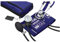 ADC Taschen-Aneroid-/Stethoskop-Set für Erwachsene ADC Pro's Combo II SR mit Blutdruckmessgerät Prosphyg 768 und Stethoskop Adscope Sprague 641 und passender Nylon-Transporttasche, königsblau