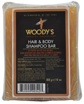 Woody's Quality Grooming Hair & Body Shampoo Bar – 283 g