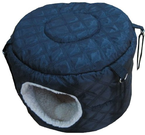 Little Friends Huge Rodent-Hive Rat Ferret Toy, Quilted Black