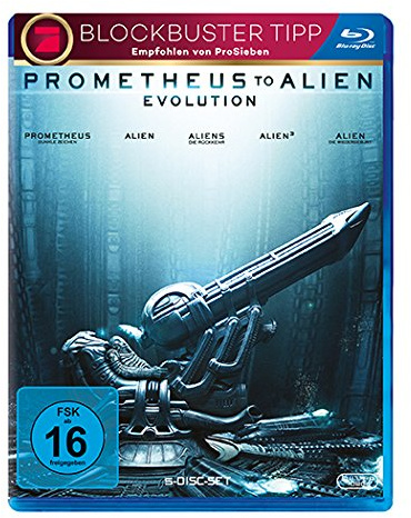 Prometheus to Alien: Evolution [5 Blu-rays] [Blu-ray]