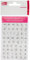 Efco Stempel Clear Alphabet Kleinbuchstaben A7 / 74 x 105 mm 55 Teile transparent, Kunststoff, farblos, 11 x 8 x 2 cm
