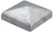 GAH-Alberts 216689 Copripalo per pali in legno, Acciaio, 100 x 100 mm / 1 pz