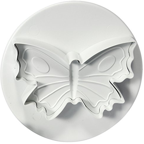 PME BU909 Butterfly Plunger Cutter, Large Size, 60 mm, White