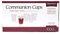 Broadman Church Supplies Vasos de comunión de plástico, desechables, reciclables, 1000 unidades