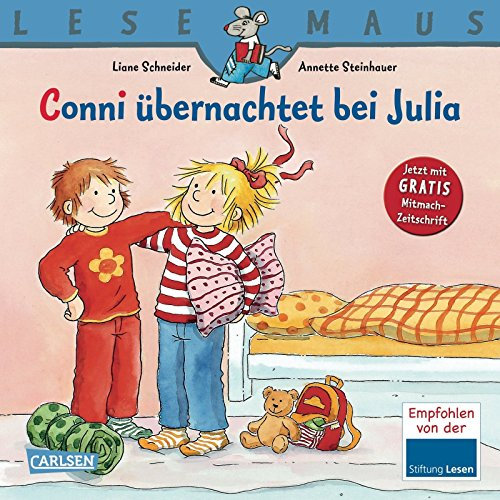 LESEMAUS, Band 115: Conni übernachtet bei Julia von Liane Schneider (24. August 2012) Taschenbuch