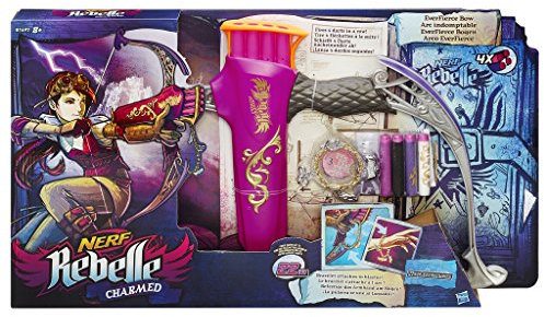 NERF Hasbro Rebelle B1697EU4 Charmed EverFierce Bogen, Spielzeugblaster