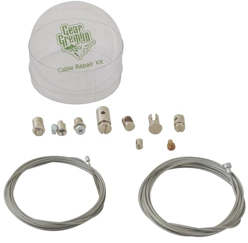 Gear Gremlin GG150 Silver Universal - Fits Most Vehicles Motocycle Cable Repair Kit