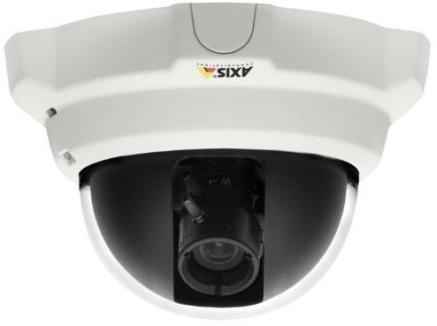 AXIS P3301-V Netzwerk-Kamera / Dome, einbruchsicher, Farbe, Auto Iris, varifokal, Tonübertragung, 10 / 100, DC 5 V / PoE