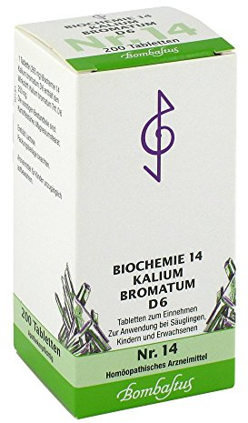 BIOCHEMIE 14 Kalium bromatum D 6 Tabletten 200 St