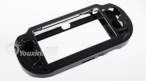 Szjay ® Hartschalen-Schutzhülle für PlayStation Ps Vita 1000, Aluminium, Schwarz