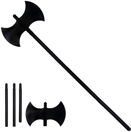 Axt ca 104cm lange Streitaxt Waffe für Kostüm Wikinger und Mittelalter Kostüme Ritter