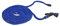Relaxdays Flexibler Gartenschlauch 22,5m ausgedehnt mit Sprühpistole und 7 Funktionen, blau