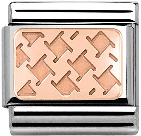 Nomination Damen-Charm Edelstahl - 43010104