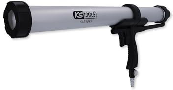 KS Tools - 515.1985 - Pistolet pneumatique à cartouche 600 mL - Boitier en aluminium