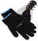 Musiker Praxis Handschuh - 2er Pack Gitarrenhandschuhe für Damen und Herren, Fingerspitzenschutz zum Spielen von Saiteninstrumenten, Handproblemen und mehr, Nylon dünne Handschuhe für Indoor/Outdoor Gigs, XS, Schwarz