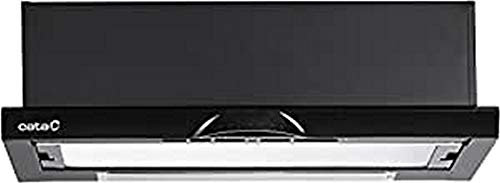 Cata - Campana Conv. Extraible Cata Tf5260N, 520M3/H, 13,5X60Cm, 2 Motores, Negra