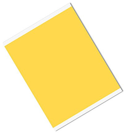 Tapecase 5413 15,2 x 18,4 cm -25 Amber Polyimide nastro/silicone/kapton film, convertito da 3 m 5413, -100 a + 500 gradi F gamma di temperatura, 18,4 cm lunghezza, 15,2 cm larghezza, rettangolare (confezione da 25)