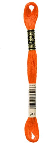 DMG Plaid Cotton Thread, Variegated for Stitching, 8 Metres Coloris 947