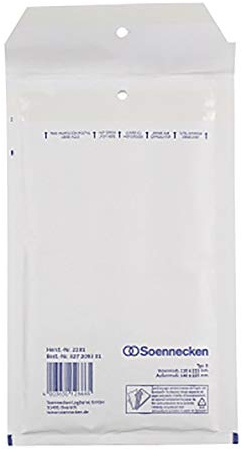 Soennecken Luftpolstertasche 2281 B/00 110x215mm hk ws 5 St./Pack.