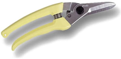 Ars Corporation family light weight, small size flower arrangement, gardening scissors (Deluxe Yellow) 140DX-Y (japan import)