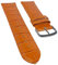 Herzog Uhrenarmband Kalbsleder Orange 20325S, Stegbreite:22mm