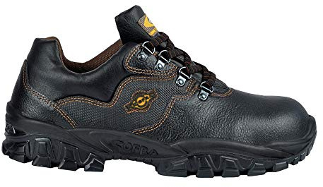 Cofra NT010-000.W39 NEW VOLGA S3 SRC Sicherheitsschuhe, Schwarz/Braun, Größe 39