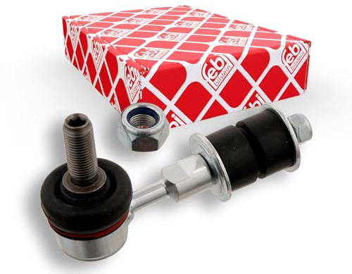 febi bilstein 29795 Verbindungsstange mit Lagern, Unterlegscheiben und Muttern, 1 Stück