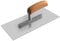 TECTOOL Glättekelle rostfrei mit ergonomischem Holzgriff I 280 x 130 x 0,7 mm I Geeignet für Spachtel-, Kleber- und Mörtelmassen