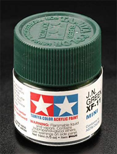 81711 Tamiya Acrylic Mini Xf-11 J. N. Green Model Paint Modeling Crafting