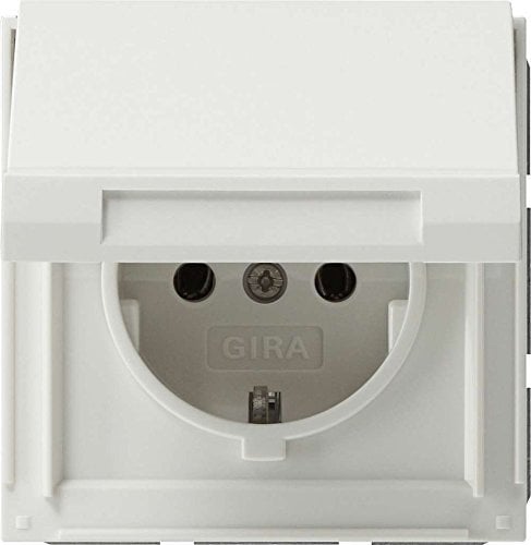 Gira Steckdose SCHUKO 045466 KD TX_44 (WG UP) reinweiss, 5 V, Weiß