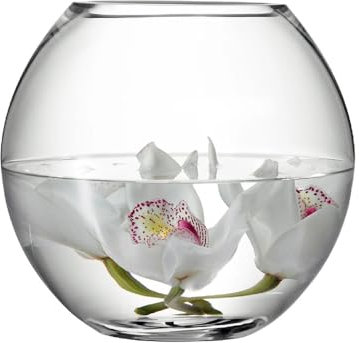 LSA International Flower Runde Bouquet Vase H22cm Klar