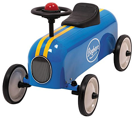 Baghera 803 - Rutscher Racer, blau, Metall, 57x35x40 cm, 1-3 Jahre, Rutschauto