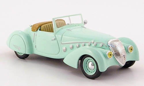 Peugeot 402 Darl Mat, hellgrün, 1937, Modellauto, Fertigmodell, MCW-SC04 1:43