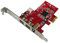 KALEA-INFORMATIQUE Carte contrôleur PCIe Firewire 400 Ieee1394a et 800 ieee3194b avec Chipset TI XIO2213 2 + 1 Ports, Gamme Professionnelle