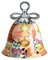 Alessi Weihnachttsschmuck, Porzellan, Bunt, 7.2 x 7.2 cm