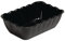 Olympia Kristallon Medium Salad Crock Black SAN - 2Ltr 260x175x85mm