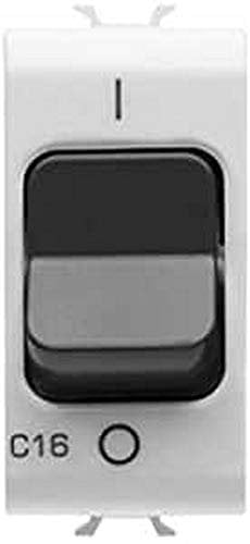 Gewiss - Interruttore Automatico Magnetotermico - Curva C - 1P+N 16A 230V ac - 1 Modulo - Bianco - Serie Chorus