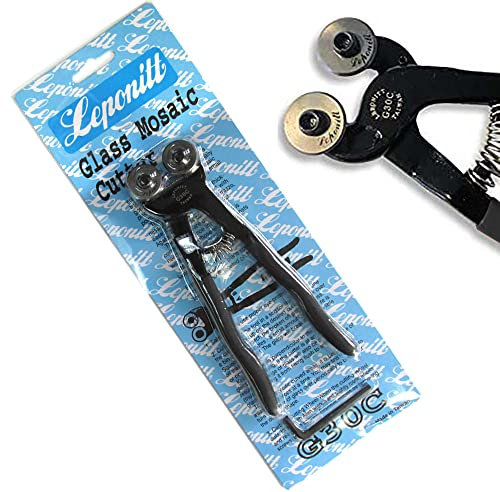 LEPONITT WHEELED MOSAIC GLASS and TILE NIPPERS