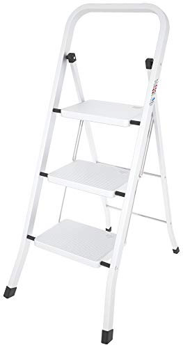 Sgabello FACTOTUM acciaio 3 gradini