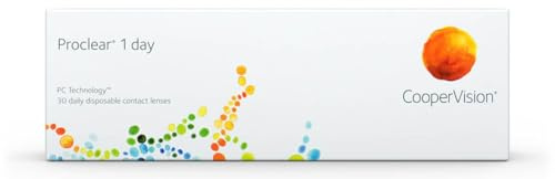 Proclear 1 day, Tageslinsen weich, 30 Stück / BC 8.7 mm / DIA 14.2 / -0.50 Dioptrien