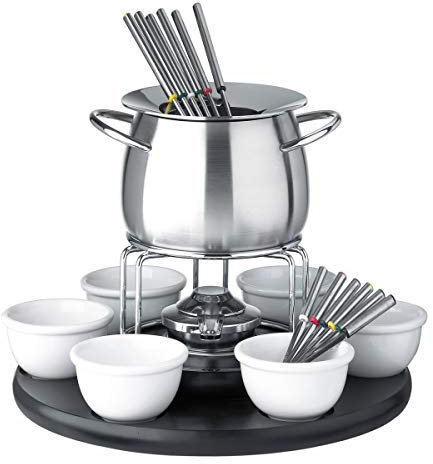 Spring Carousel Fondue-Garnitur schwarz 22teilig