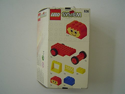 LEGO System 636 Männchen mit Fahrzeug Kinderland