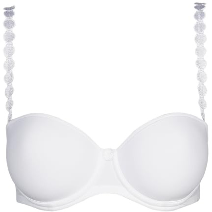 Marie Jo L'Aventure Tom trägerloser BH Größe 75B, Farbe Weiß