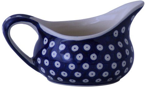 Original Bunzlauer Keramik Sauciere 0.45 Liter im Dekor 42