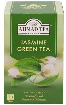 Ahmad Tea - Thé Vert Sachet Ahmad Tea - Jasmin - Thé Vert - Boitex20 sachets